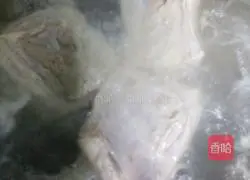 Illustration of how to make white cut meat (cold meat) 1