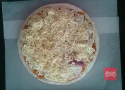 Fish balls~Illustration of how to make banana double flavor pizza 4