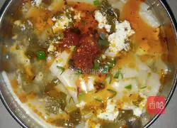 Illustration of how to make kidney bean noodles 6