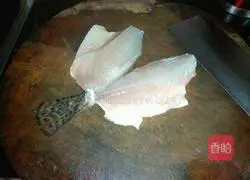 Illustration of how to make squirrel mandarin fish 4