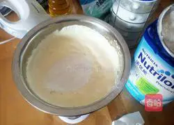 Blueberry Popped Coconut Sponge Cake Recipe Illustration 5