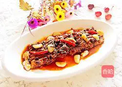 Illustration of how to cook hairtail fish with black bean sauce 9