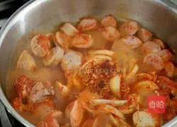 Korean kimchi noodles recipe 4
