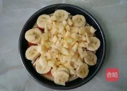 Illustration of how to make fruit sandwich pizza 12