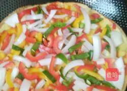 Illustration of how to make egg pizza 8