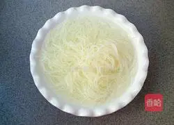 Garlic vermicelli Illustration of how to make baby cabbage 1