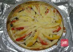 Beef pizza Illustration of practice 15