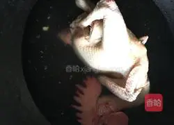 White-cut chicken, illustration of how to make white-cut chicken 2