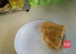 Illustration of how to make kimchi pancakes 9