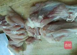 Potatoes Illustration of braised chicken legs 2