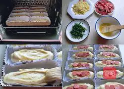 Illustration of how to make soft and fragrant chive cheese bread 3