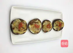 Illustration of Baked BBQ Mushrooms 6