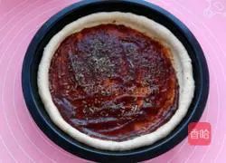 Recipe for Mushroom, Red Sausage and Bacon Pizza (9 inches) 11