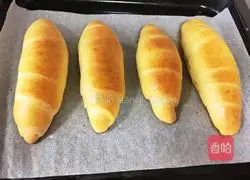 Illustration of how to make butter rolls 9
