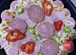 Sausage Bacon Pizza Recipe Illustration 9