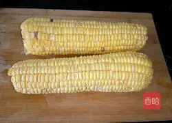 Illustration of how to make fried corn with kimchi (Sichuan style) 1