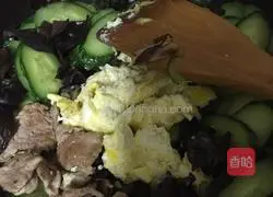 Illustrations of Homemade Mushu Pork 10