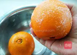 Illustration of how to make 8-inch orange yogurt chiffon cake 16