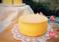 Illustration of how to make original chiffon (6 inches) 18