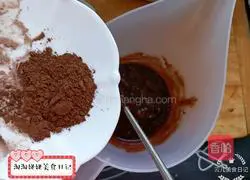 Chocolate Brownie Cake Recipe Illustration 7