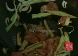 Illustration of how to make spicy stir-fried kimchi rice cakes with cheese 8