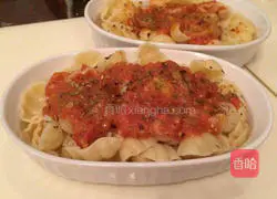 Illustration of how to make Italian shell noodles 5