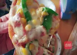 Illustration of how to make mini pizza 13