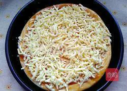 Illustration of grilled pizza 6