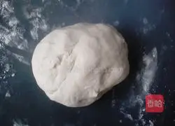 Illustration of making simple pizza crust 2
