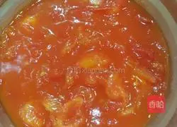 Illustration of how to make meat floss and seafood slider chicken pizza 3