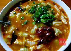 Illustration of how to make handmade two-color hemp food 8