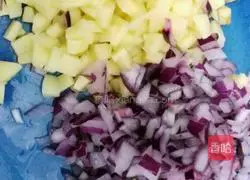 Illustration of making curry puffs 2