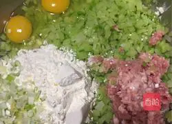 Illustration of how to make radish meatballs 5