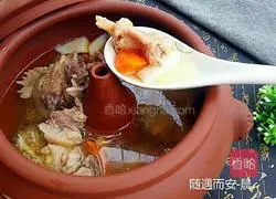 Illustration of how to make steam pot chicken 9