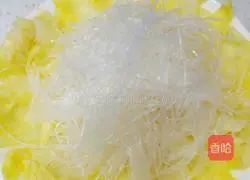 Illustration of how to make garlic vermicelli and baby cabbage 2