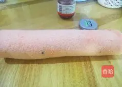 Cranberry Cake Roll Recipe Illustration 17