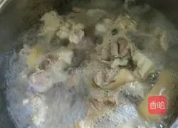 Braised pig trotters Illustration of how to make chicken feet 5