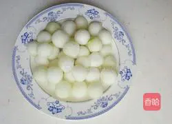 Illustration of braised winter melon balls 2