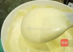 Illustration of how to make chiffon cake 12