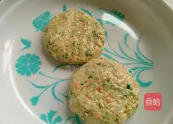 Illustration of how to make vegetable and grain cakes 8