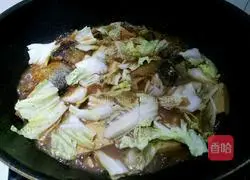 Illustration of how to make herring, cabbage and tofu pot 18