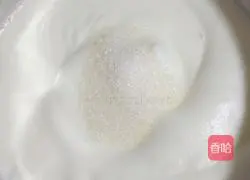 Illustration of how to make seaweed and meat floss cake 10