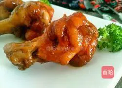 Illustration of how to make cola-braised chicken shanks 15