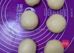 Illustration of how to make meat floss buns 2