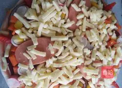 Ham and corn pizza recipe 7