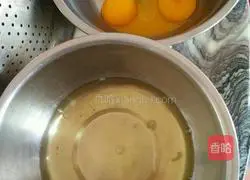 Illustration of how to make cakes in rice burgers 1