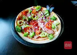 Christmas Eve Bright Pizza Recipe Illustration 18