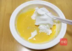 Illustration of how to make cup chiffon cake 10