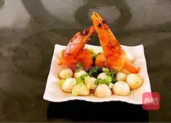 Red wine drunk shrimp Practice illustration 11