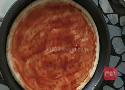 Illustration of how to make shrimp pizza 3